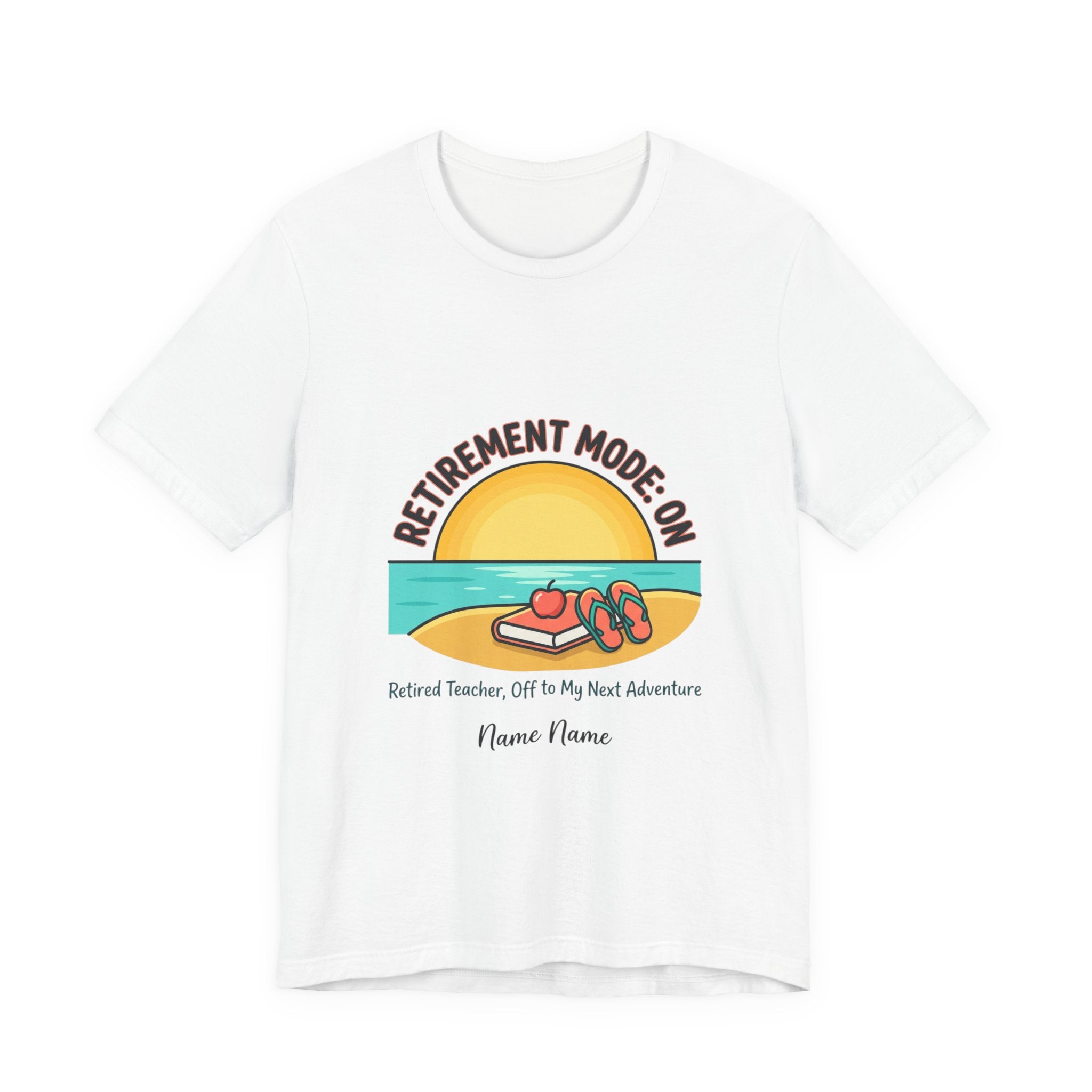 Retirement Mode On Tee | Retirement, Beach Life, Personalized Name