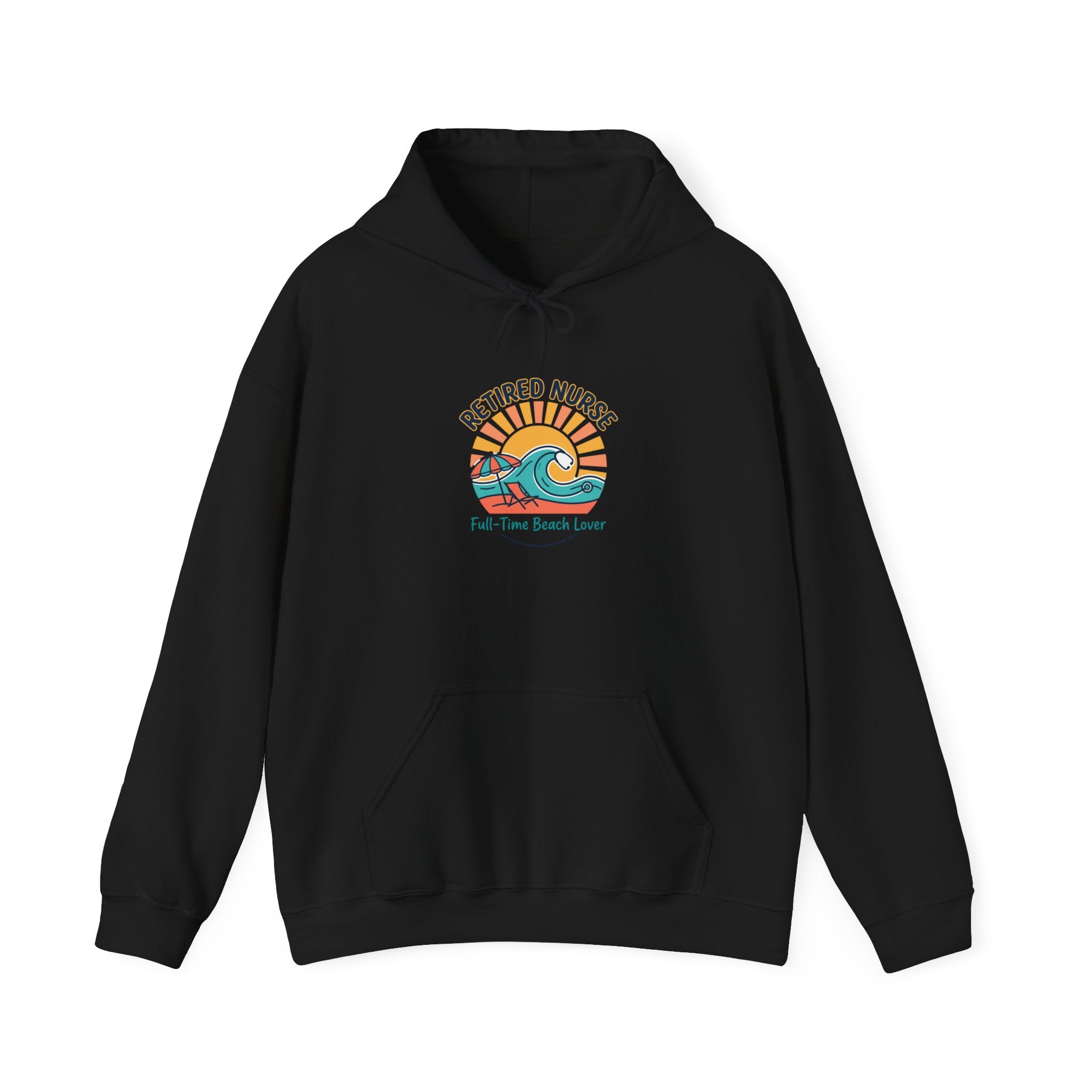 Retired Nurse Hoodie | Retirement, Beach Life, Personalized Year