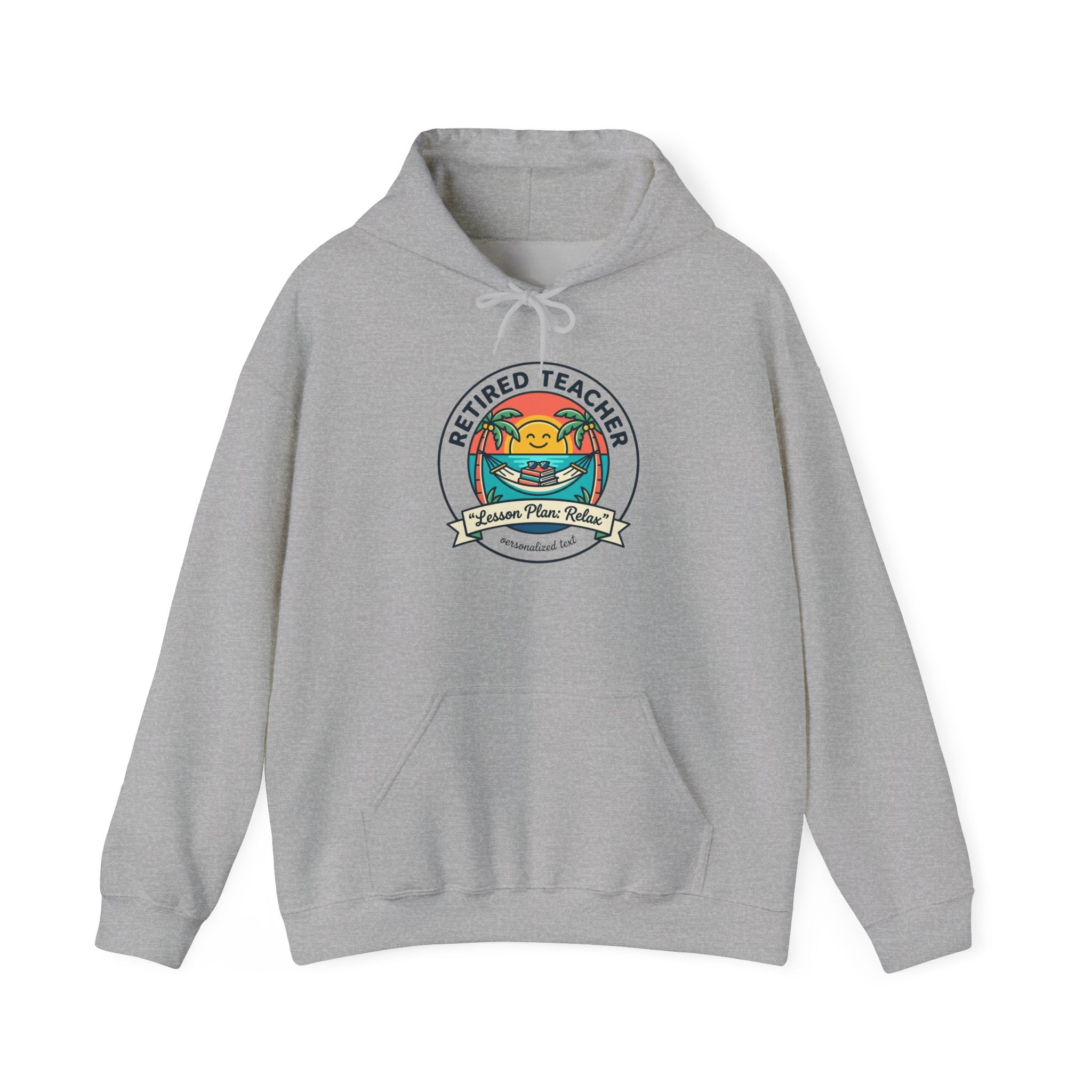 Retired Teacher Hoodie | retirement, beach life