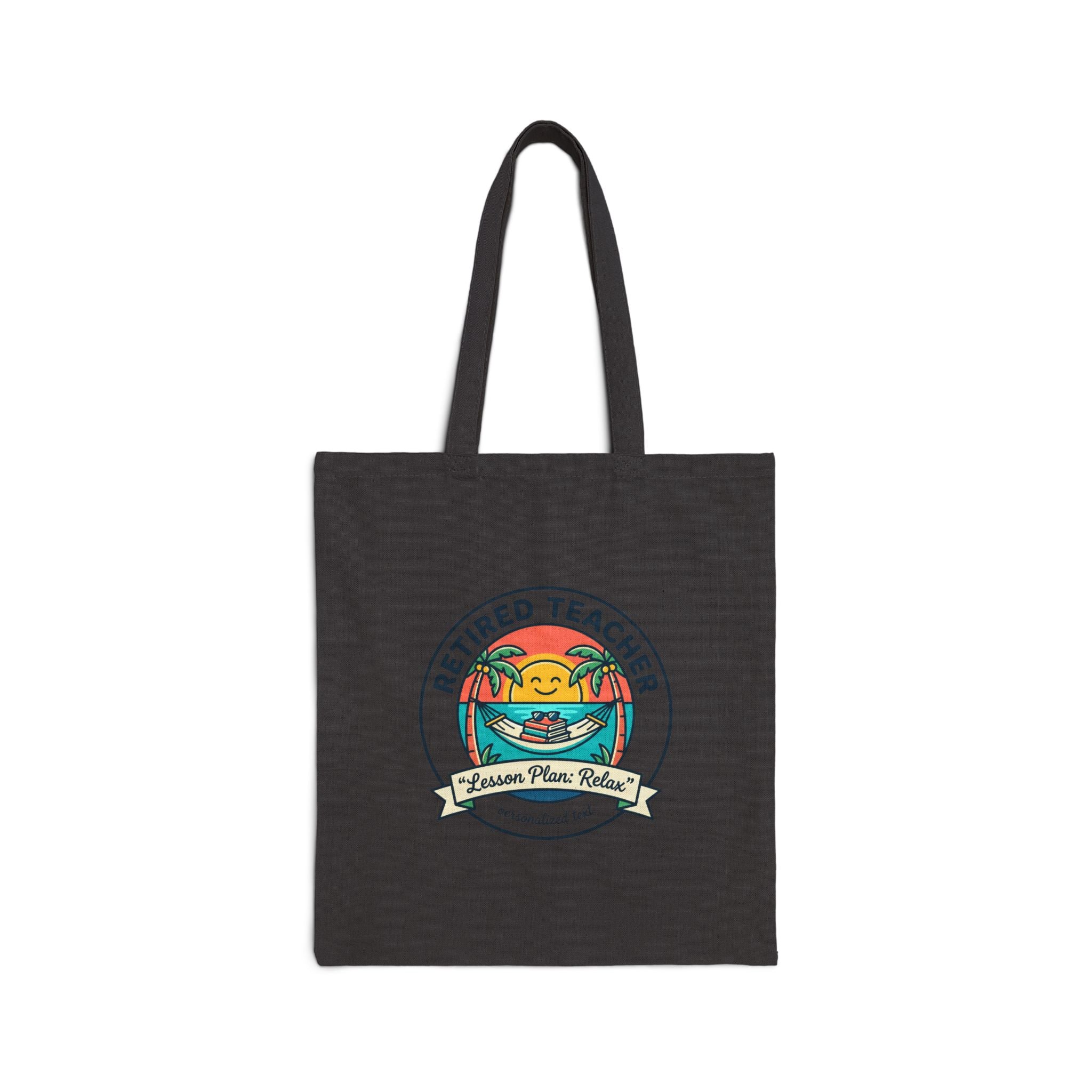 Retired Teacher Beach Life Tote | Retirement, Travel Leisure