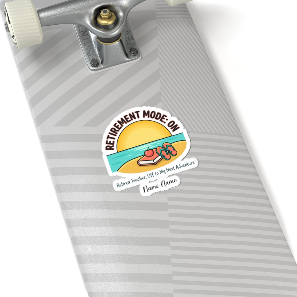 Retirement Mode On Sticker | Retirement, Retired, Beach Life