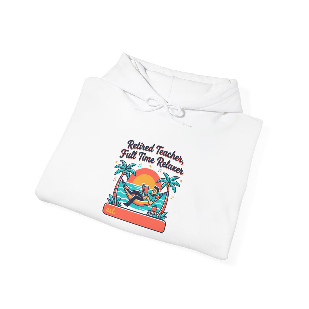 Retired Teacher Beach Life Hoodie | Retirement, Finally