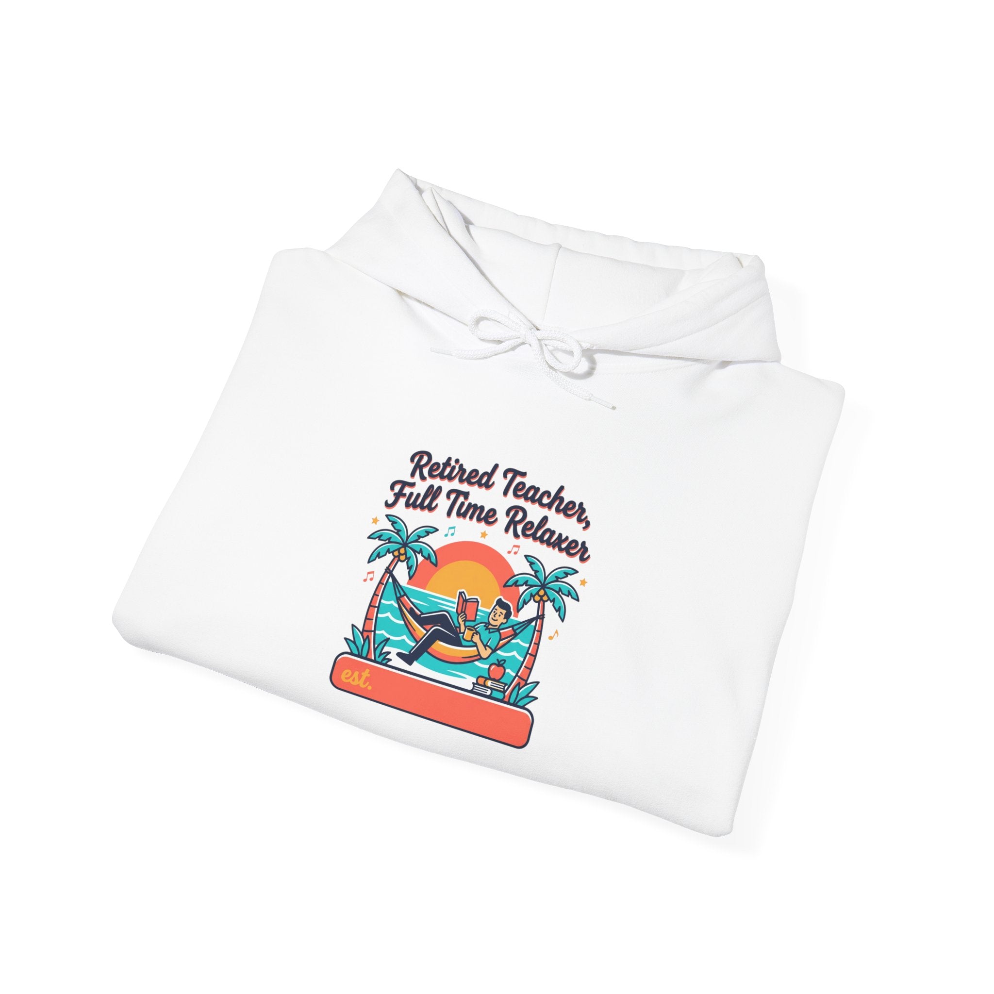 Retired Teacher Beach Life Hoodie | Retirement, Finally