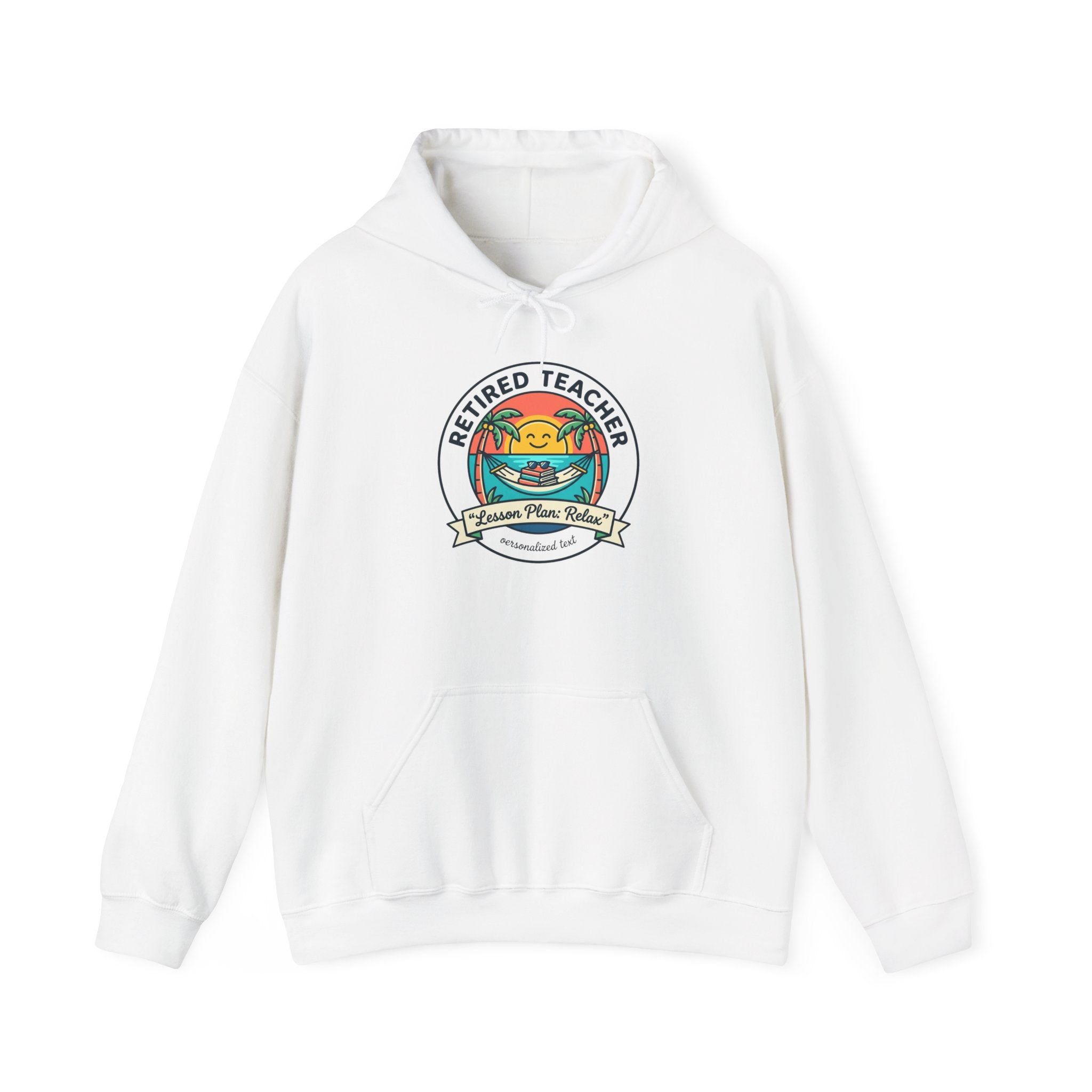 Retired Teacher Hoodie | retirement, beach life
