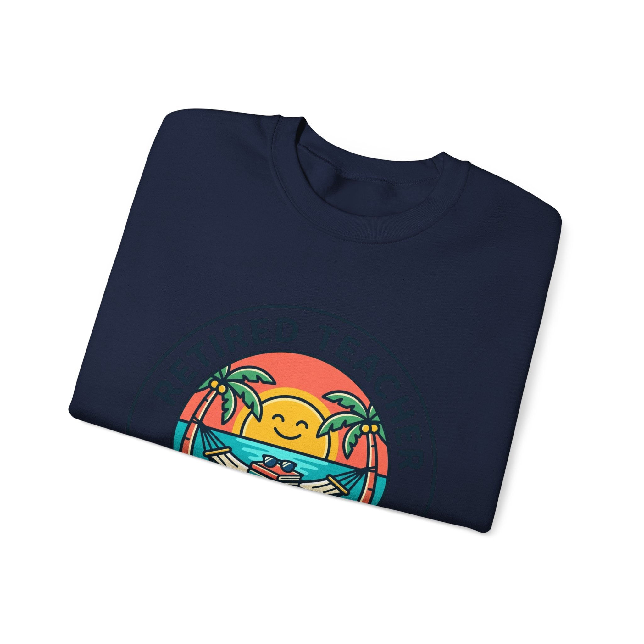 Retired Teacher Beach Life Sweatshirt | Retirement, Relaxation