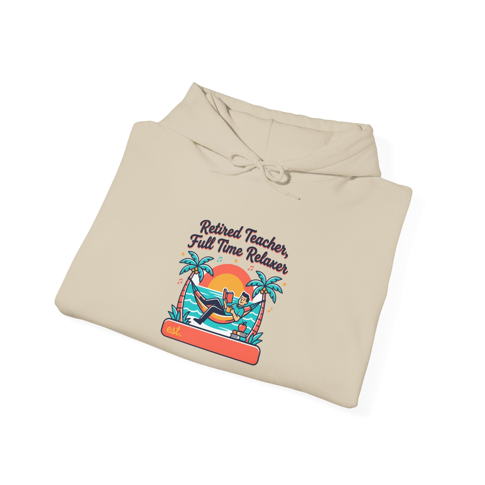 Retired Teacher Beach Life Hoodie | Retirement, Finally
