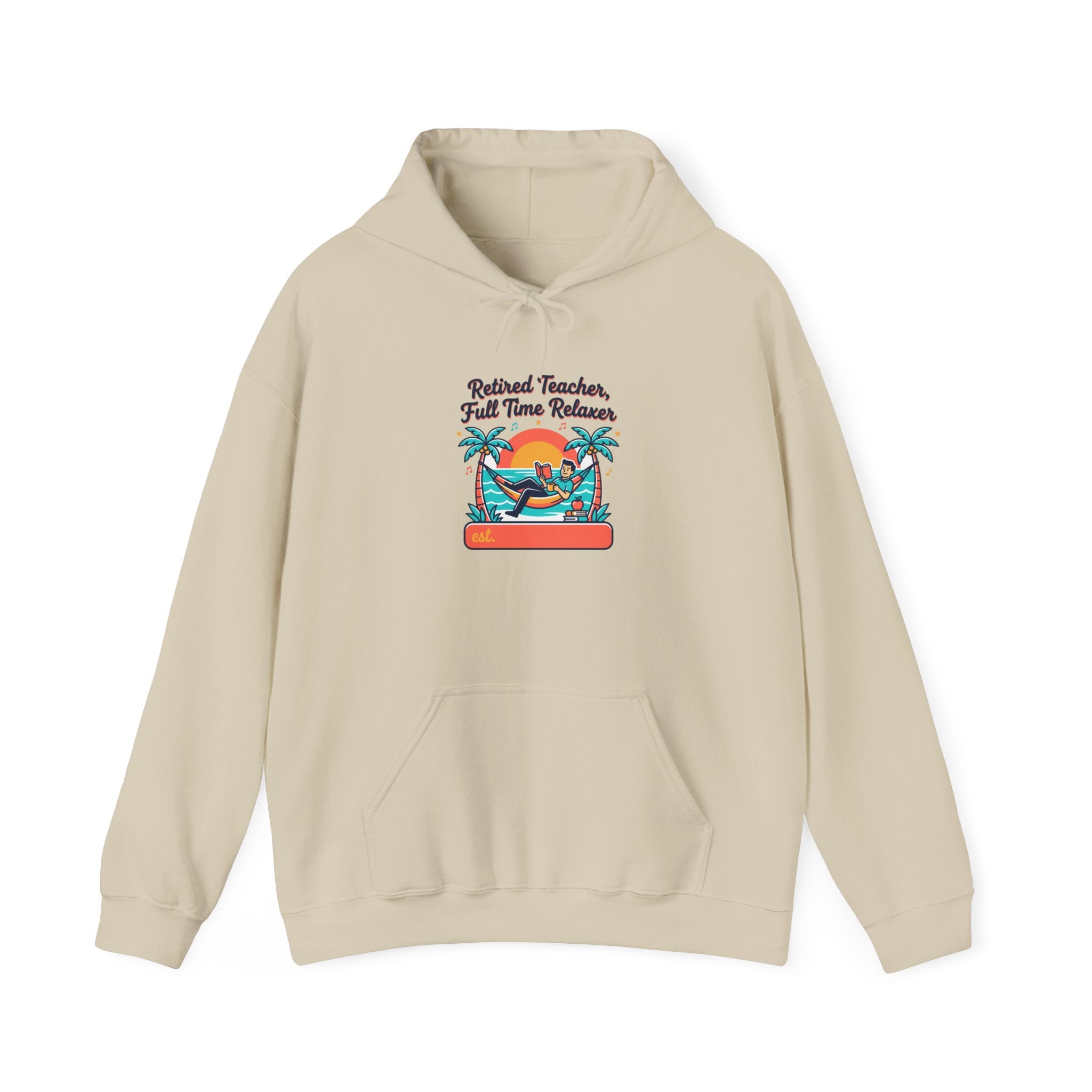 Retired Teacher Beach Life Hoodie | Retirement, Finally