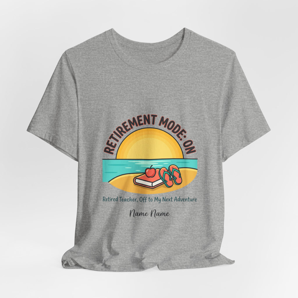 Retirement Mode On Tee | Retirement, Beach Life, Personalized Name