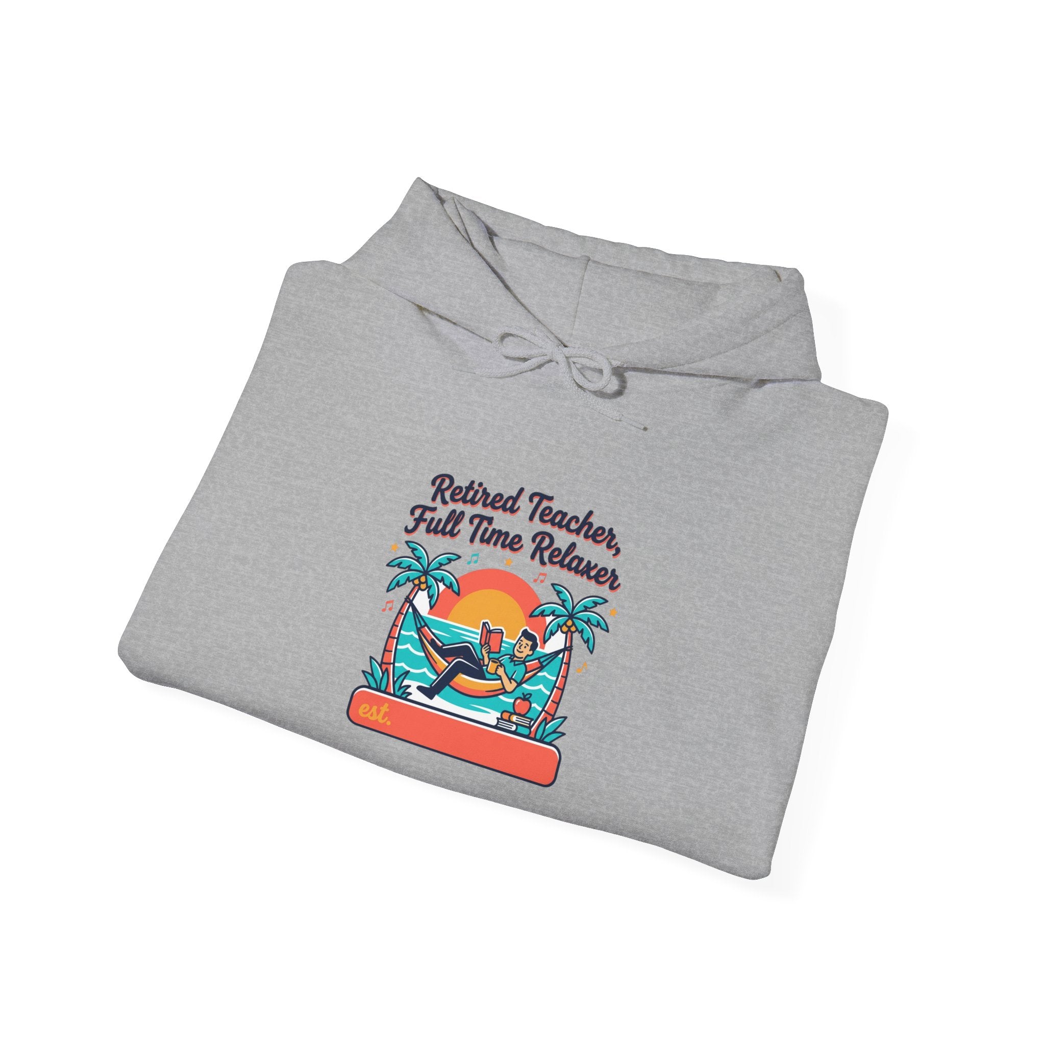 Retired Teacher Beach Life Hoodie | Retirement, Finally
