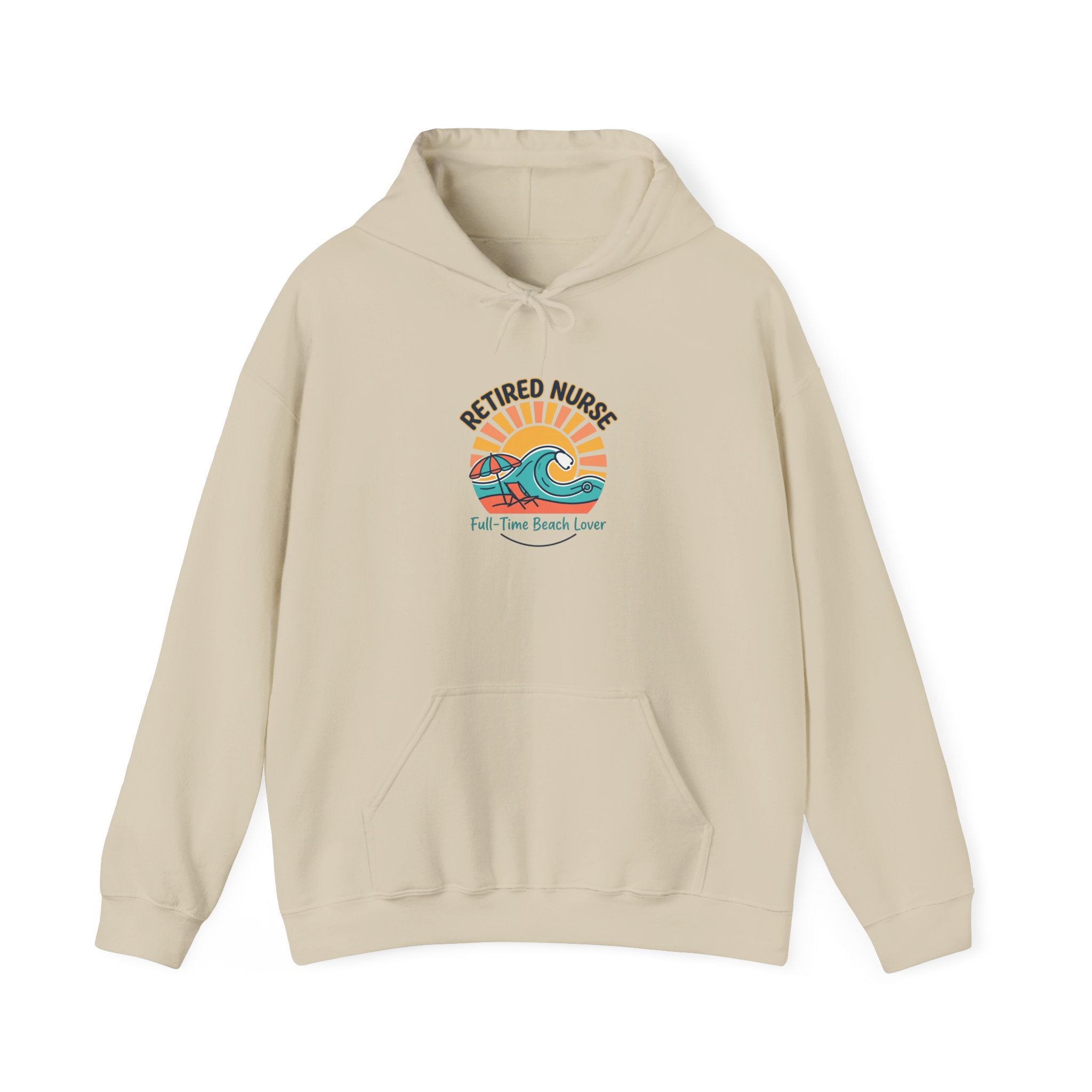 Retired Nurse Hoodie | Retirement, Beach Life, Personalized Year