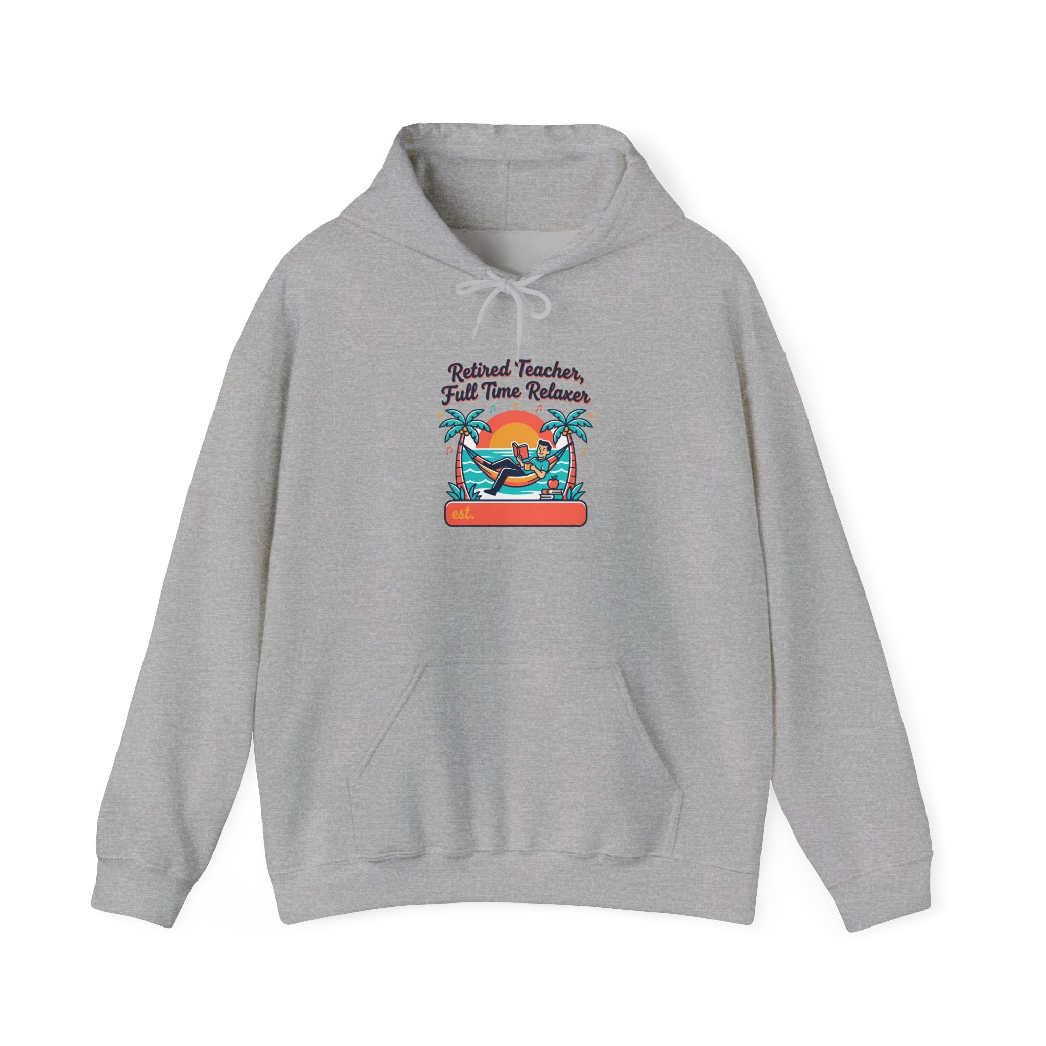 Retired Teacher Beach Life Hoodie | Retirement, Finally