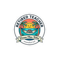 Retired Teacher Sticker | Retirement, Beach Life, Personalized Year