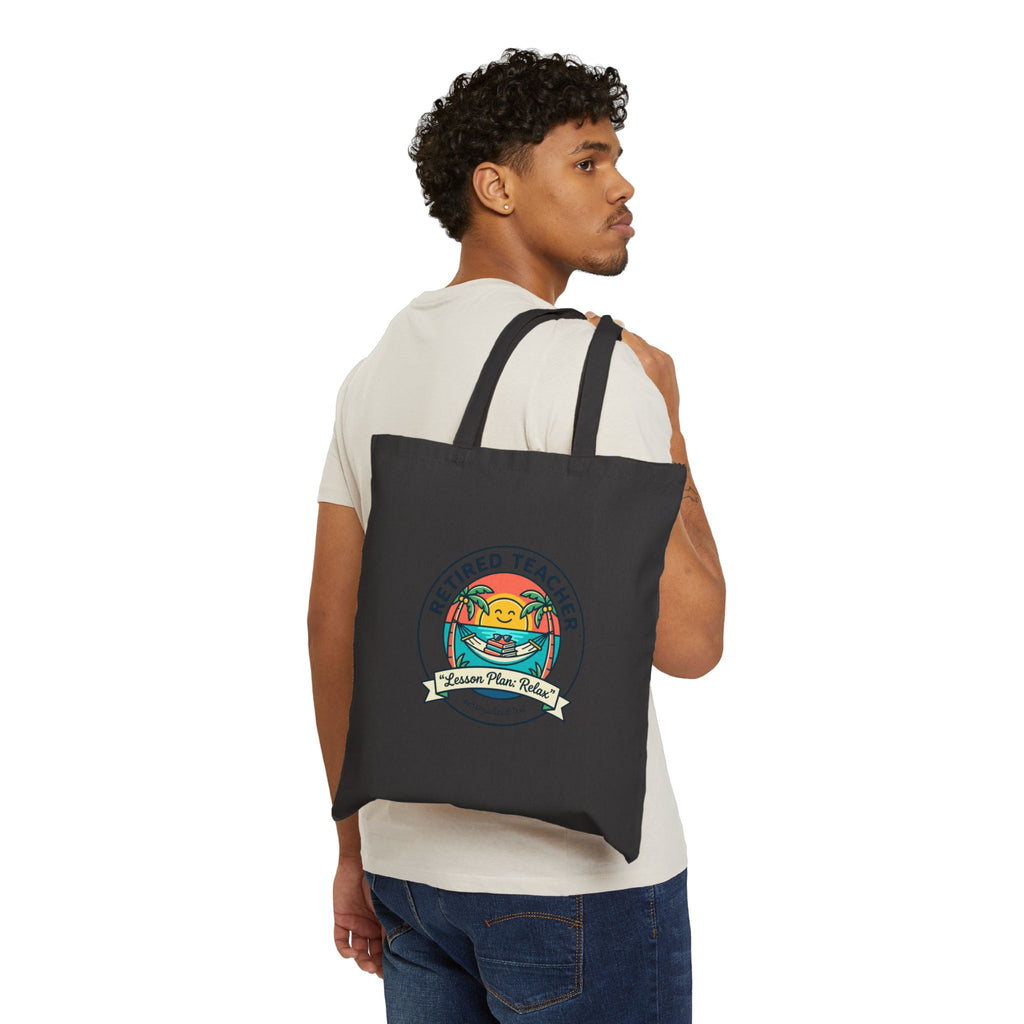Retired Teacher Beach Life Tote | Retirement, Travel Leisure