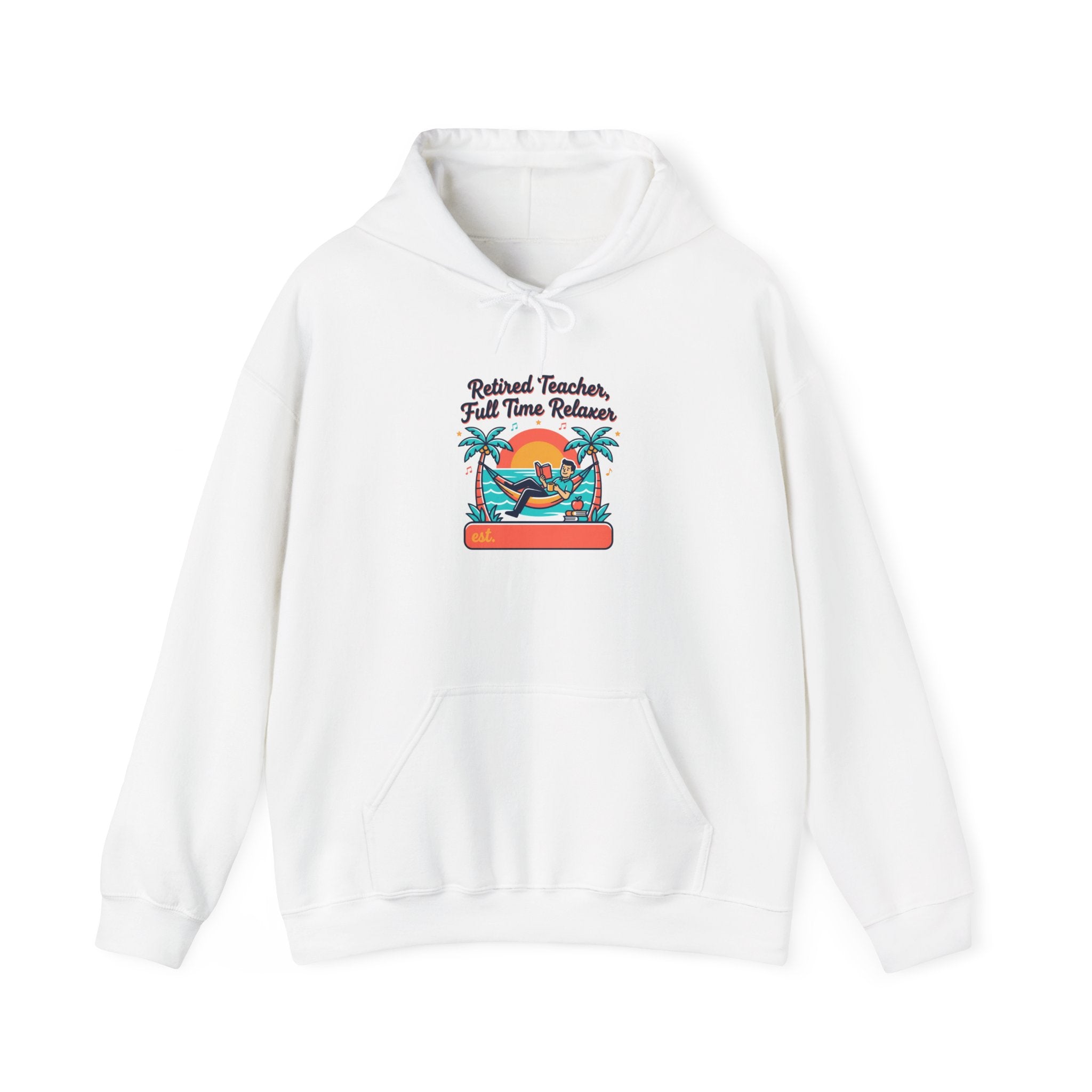 Retired Teacher Beach Life Hoodie | Retirement, Finally