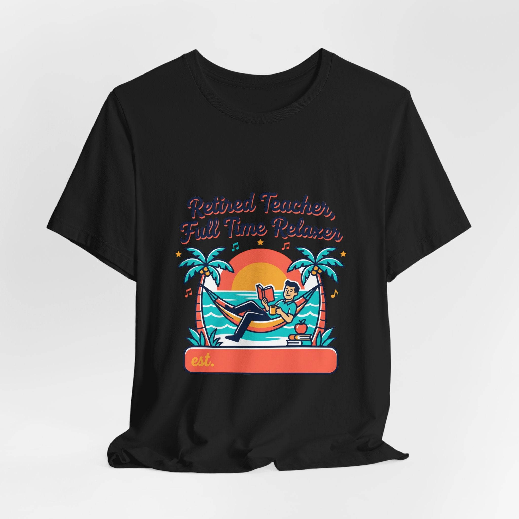 Retired Teacher Full Time Relaxer T-Shirt | Retirement, Beach Life