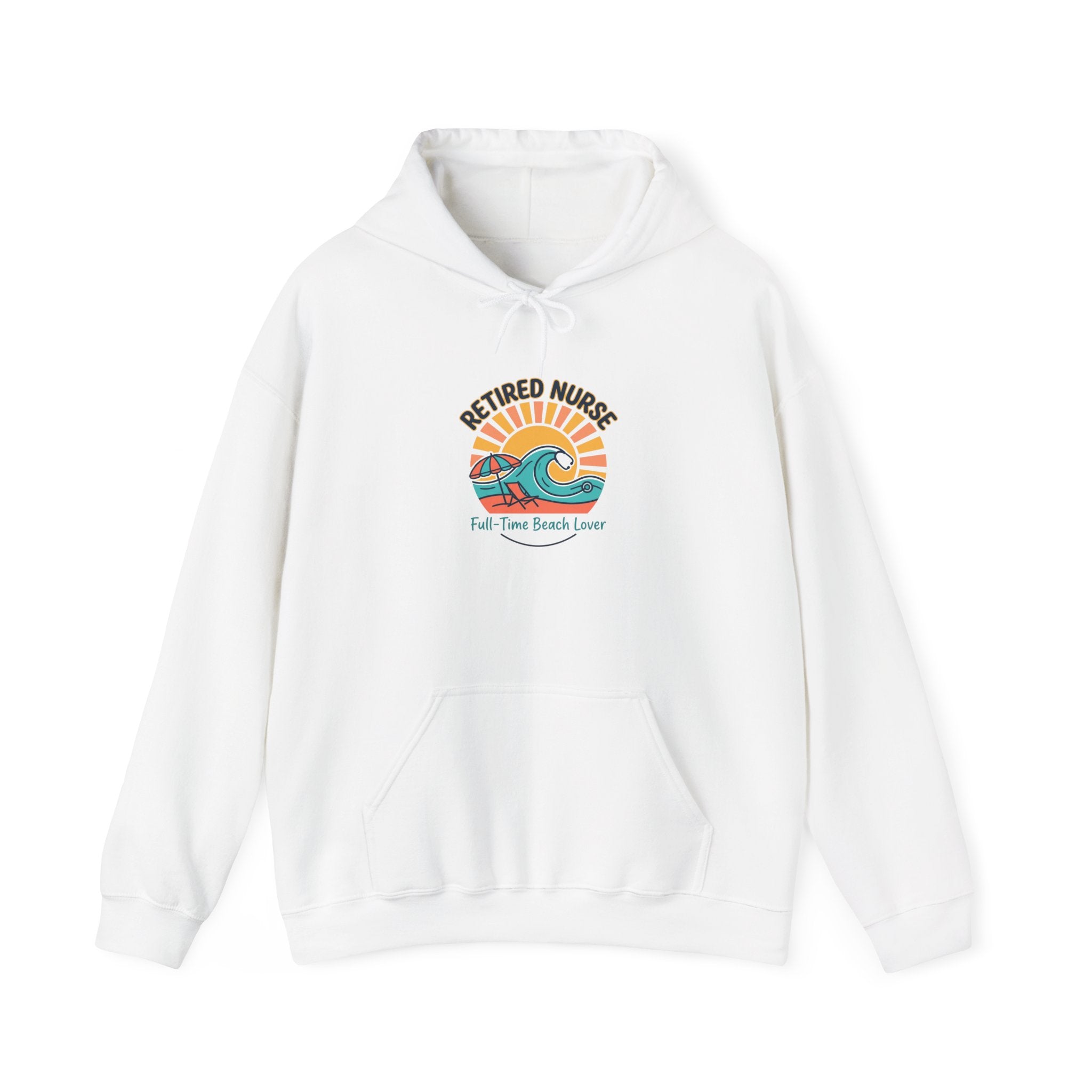 Retired Nurse Hoodie | Retirement, Beach Life, Personalized Year