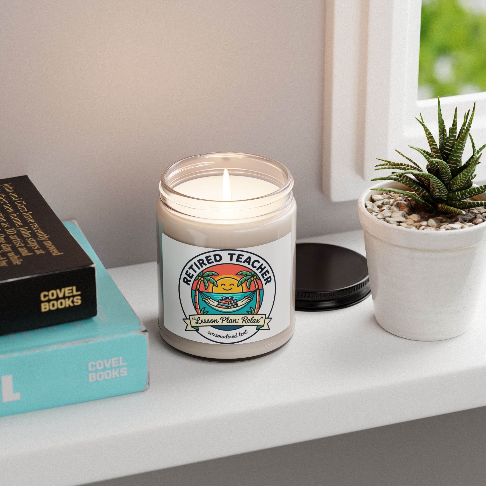 Retired Teacher Candle | Scented Soy Candle, Retirement, Relaxation